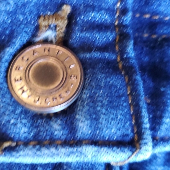 J. CREW Mercantile blue denim 5 pocket skirt size 6 - Picture 4 of 10